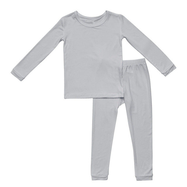 Over the Moon Pastel Bamboo Pajama Set