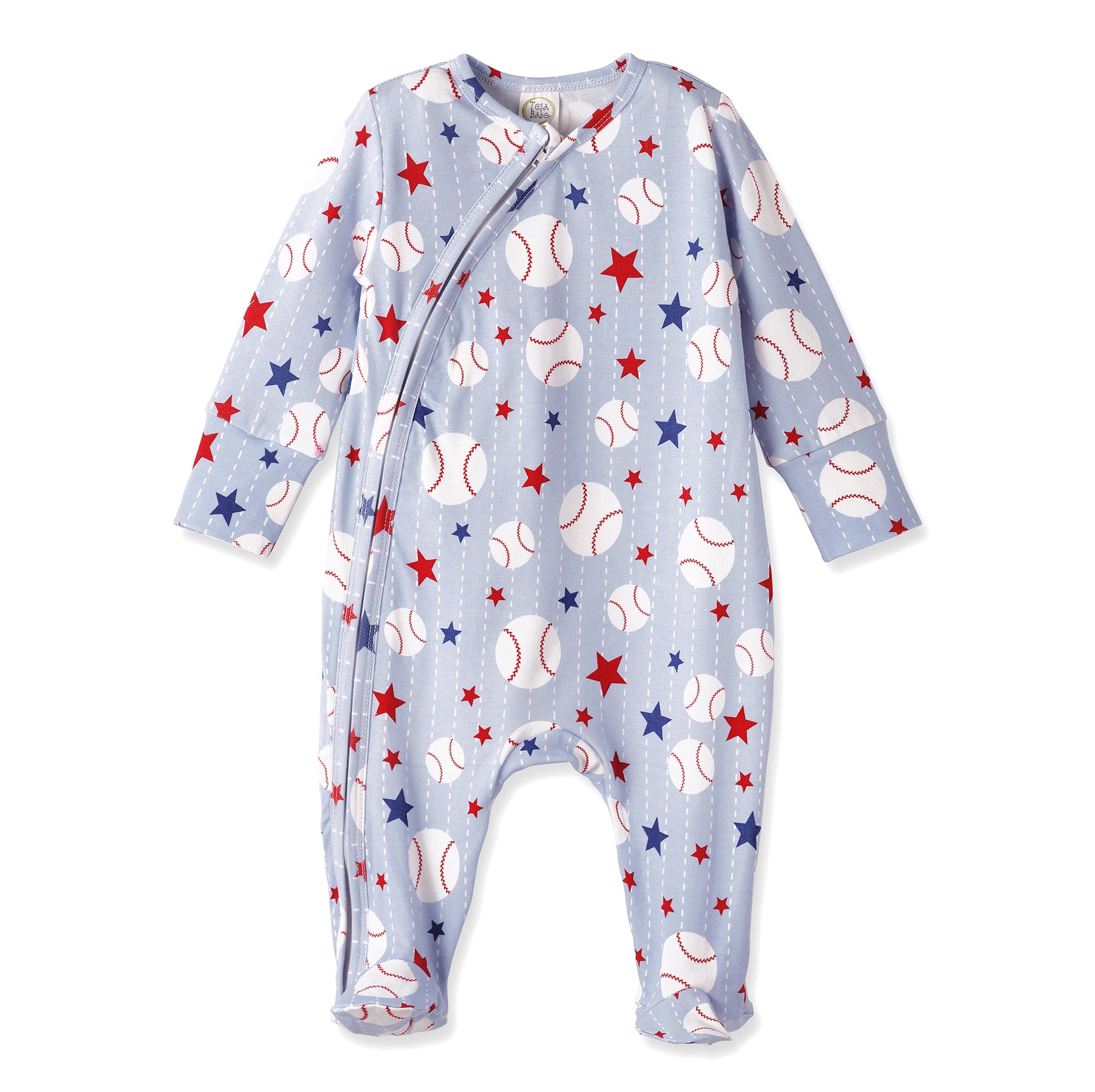 Signature Bamboo Footies Romper - Little Slugger