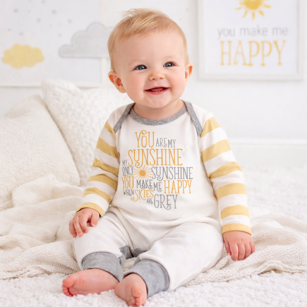 Signature Bamboo Viscose Romper - Sunshine