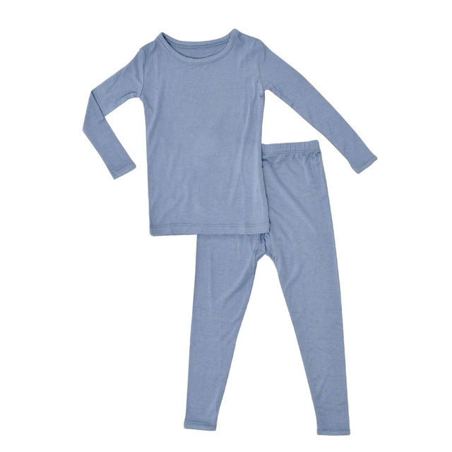 Over the Moon Pastel Bamboo Pajama Set