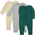 Mistletoe Moon Baby Footless Pajama Romper  (3-Pack Set)