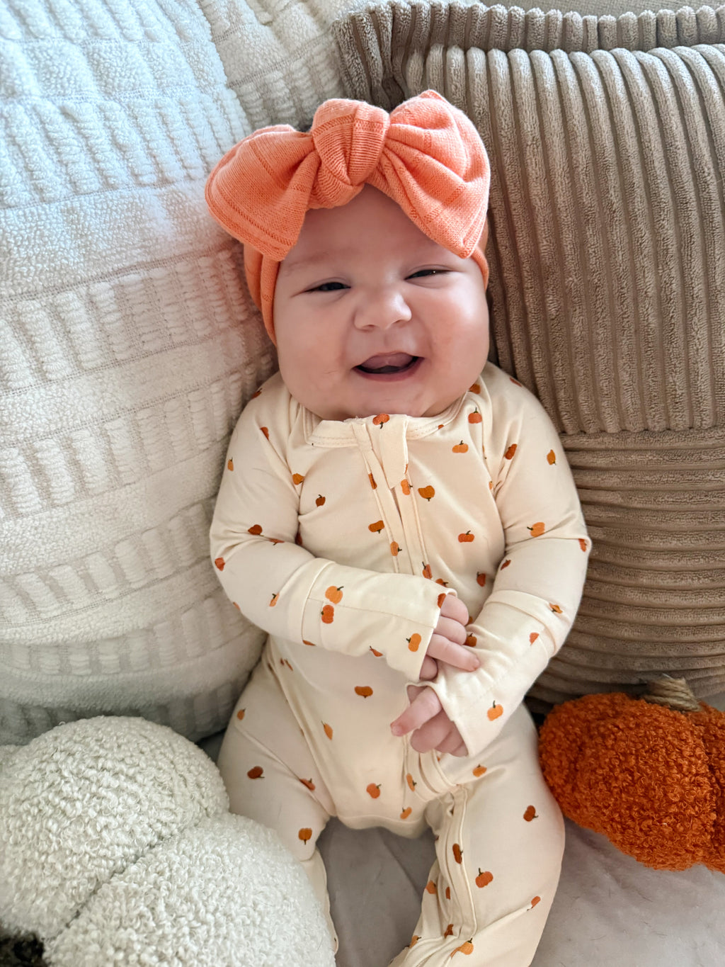 The Bamboo Collection Convertible  Romper - Little Pumpkin