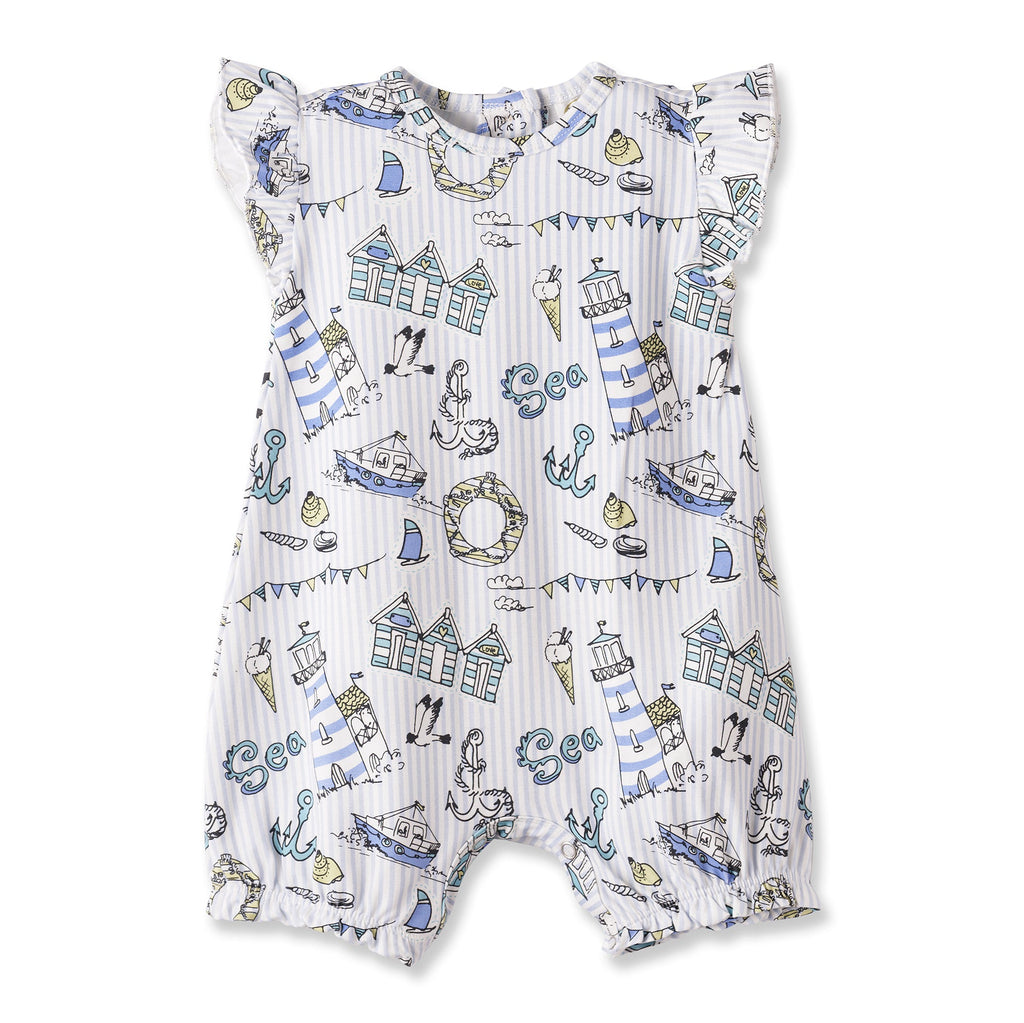The Bamboo Viscose Baby Romper Collection - Coastal